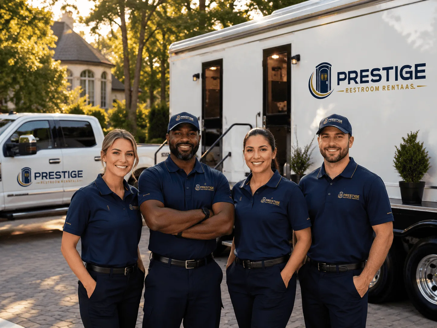 Trusted Luxury Portable Restrooms company in Deweese, NE